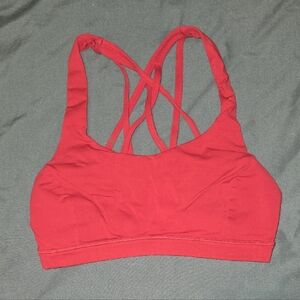 Lululemon Red Sports Bra